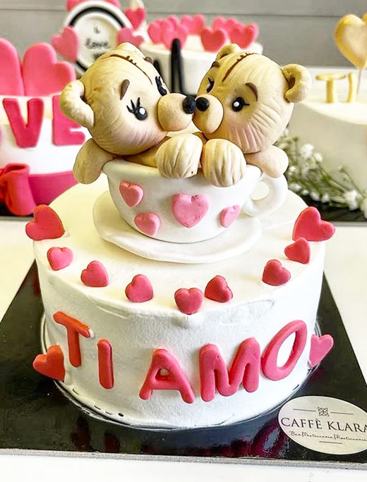 Torta San Valentino Caffè Klara
